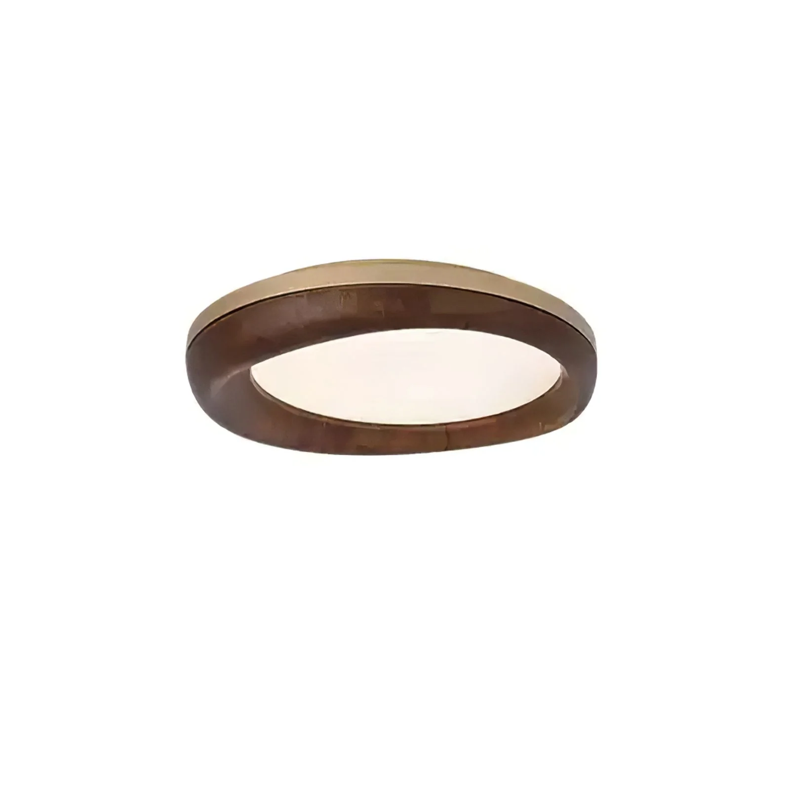 Eurtheara Organic Wood Glass Ceiling Light - Image 14