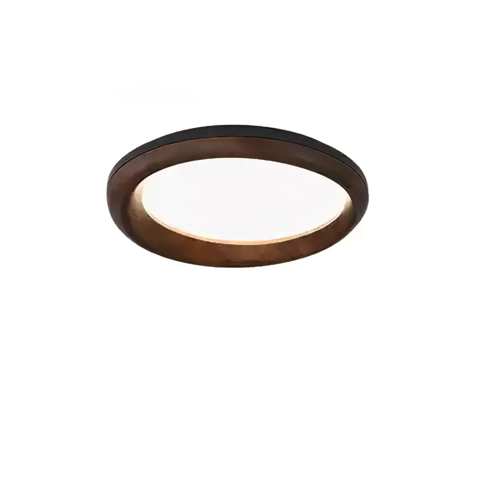 Eurtheara Organic Wood Glass Ceiling Light - Image 21