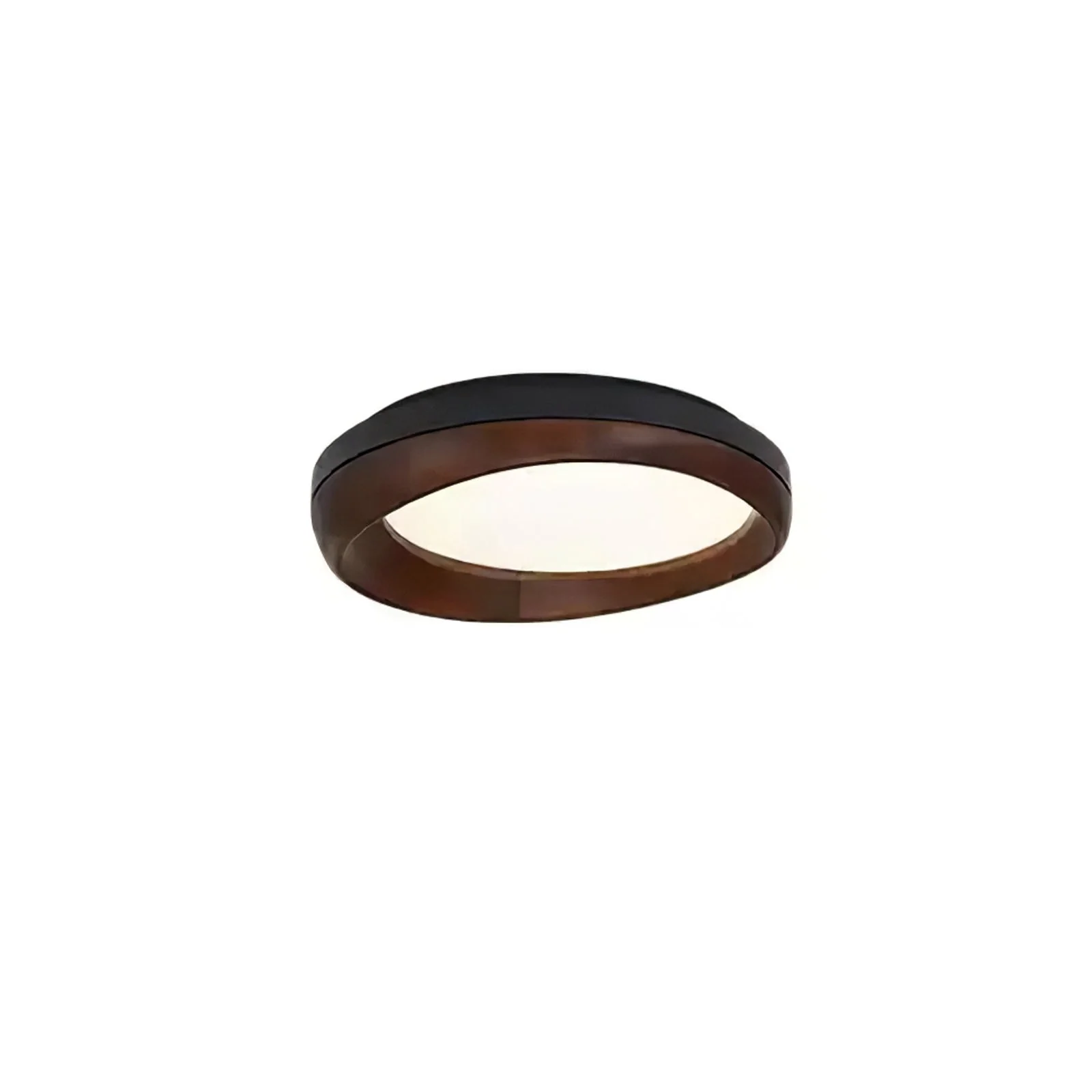 Eurtheara Organic Wood Glass Ceiling Light - Image 35