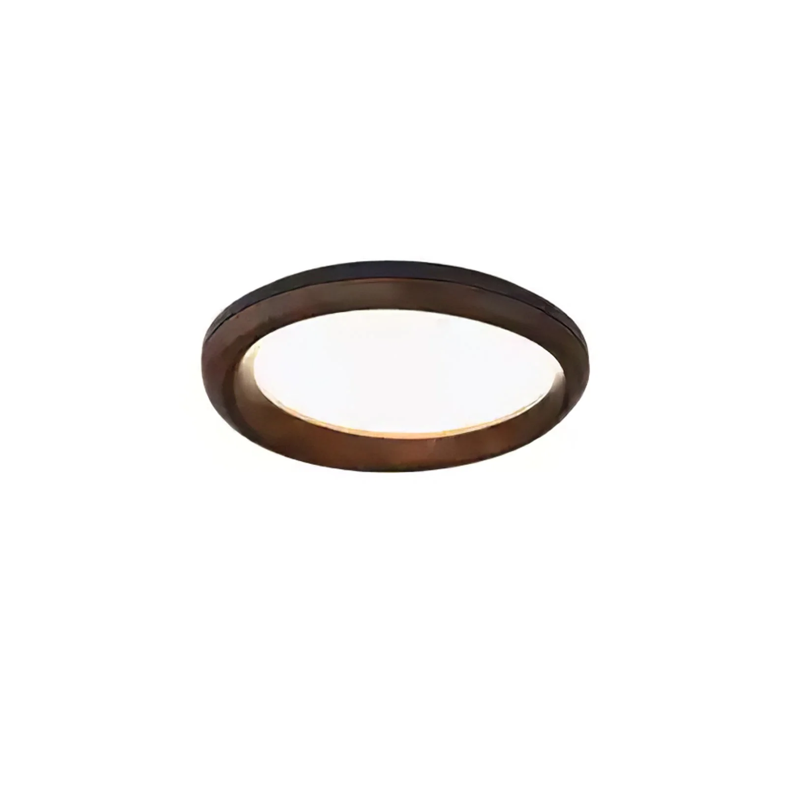 Eurtheara Organic Wood Glass Ceiling Light - Image 7