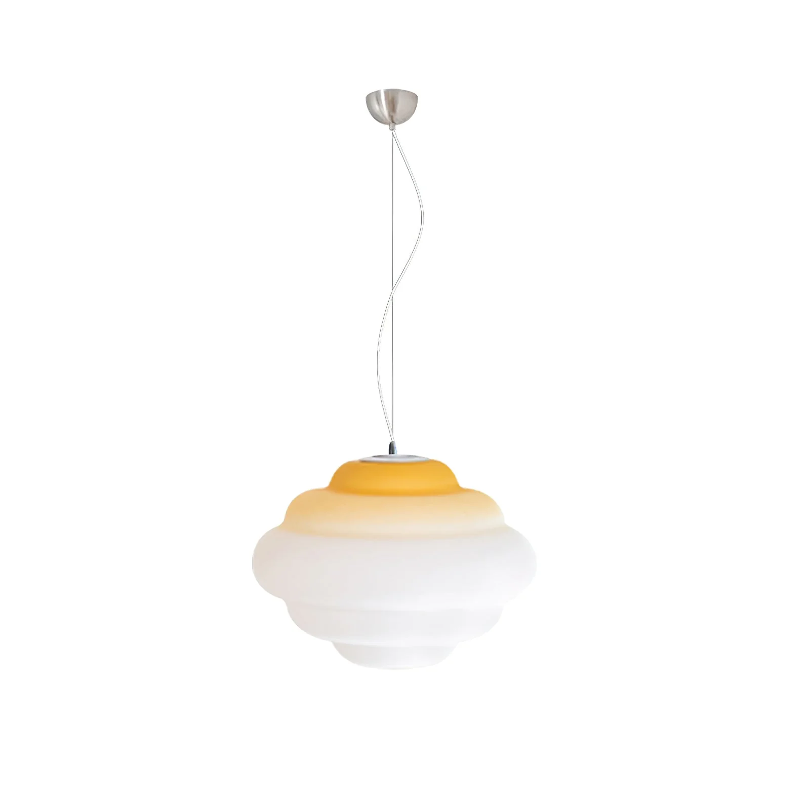 Eurvenara Premium Nordic Art Cloudy Glass Pendant Lamp - Image 26