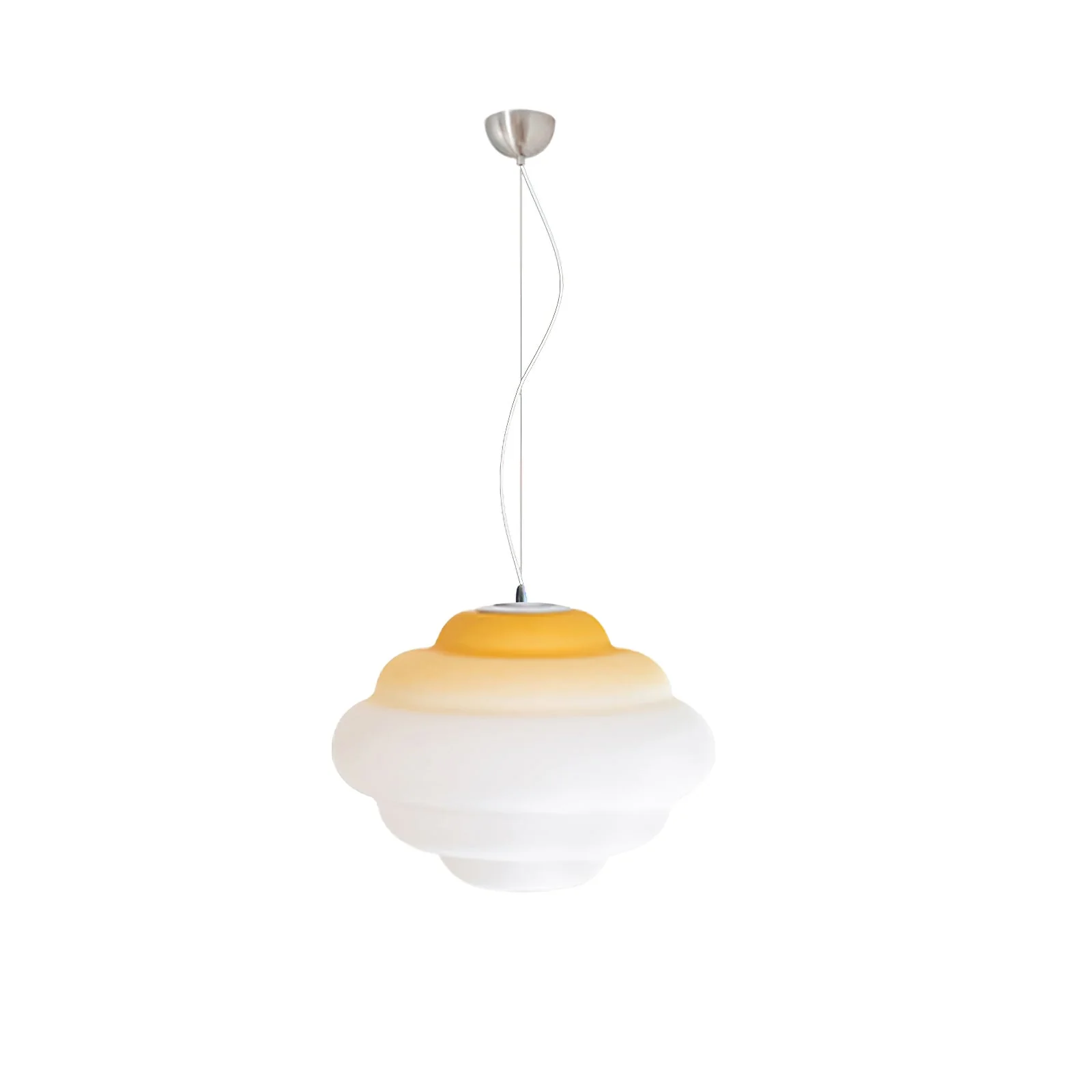 Eurvenara Premium Nordic Art Cloudy Glass Pendant Lamp - Image 28