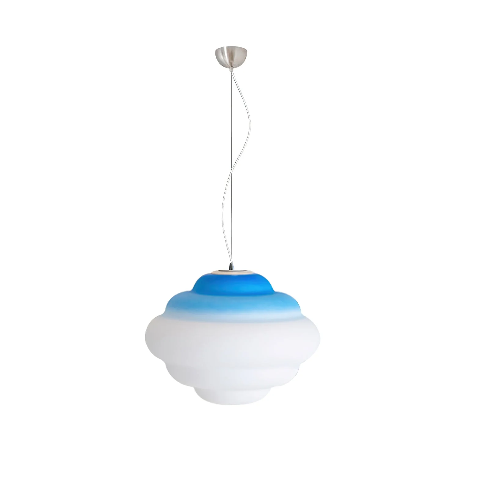 Eurvenara Premium Nordic Art Cloudy Glass Pendant Lamp - Image 34