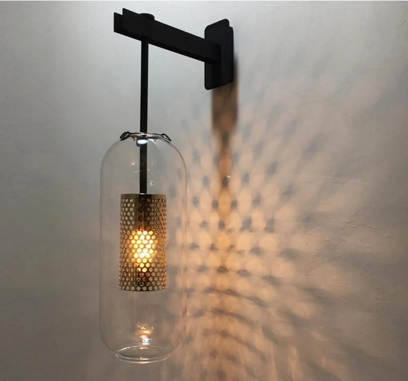 Evan Premium Nordic Art Glass Wall Lamp - Image 2