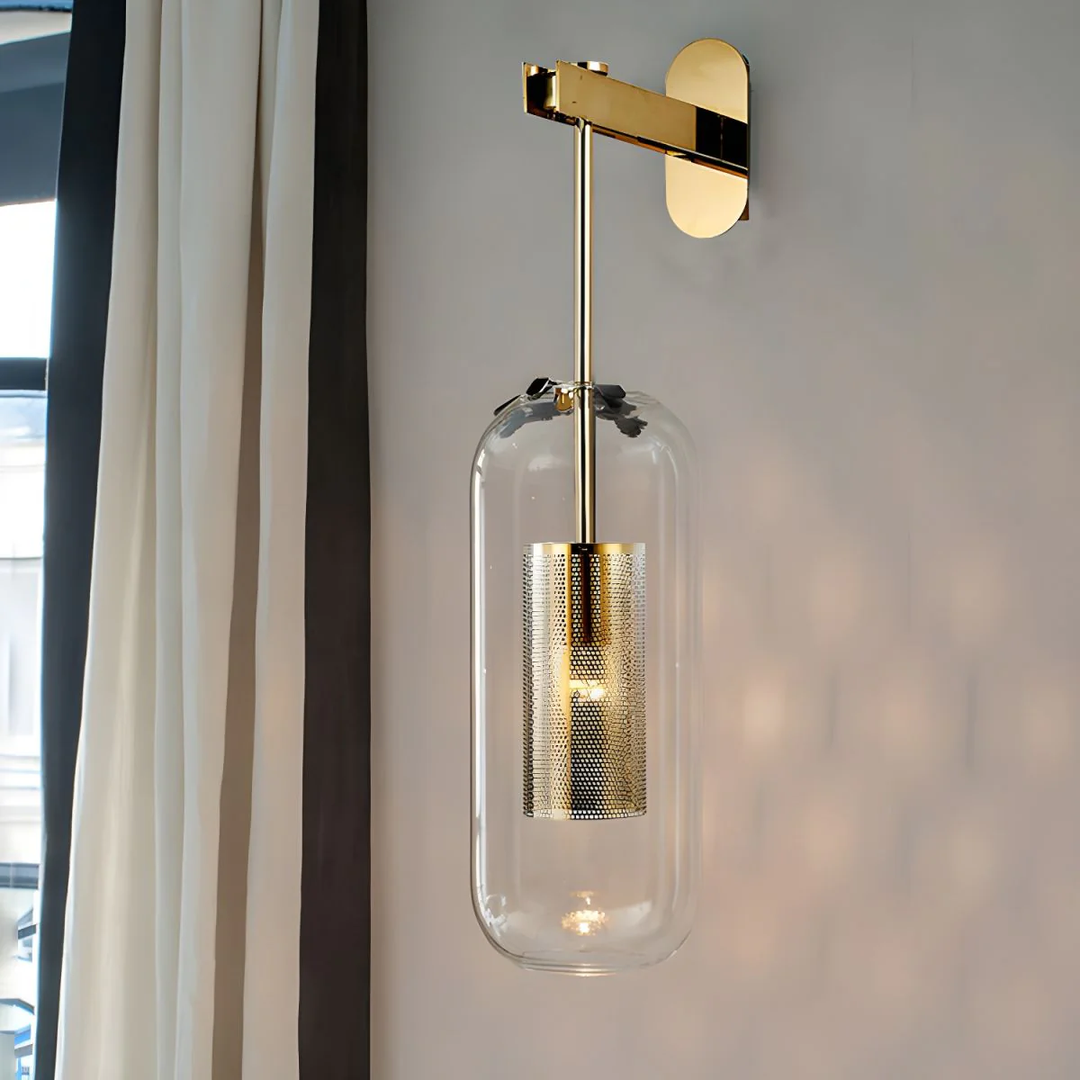Evan Premium Nordic Art Glass Wall Lamp - Image 22
