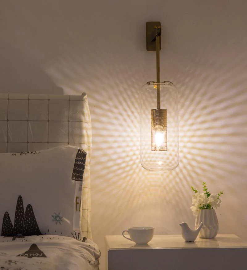 Evan Premium Nordic Art Glass Wall Lamp - Image 23