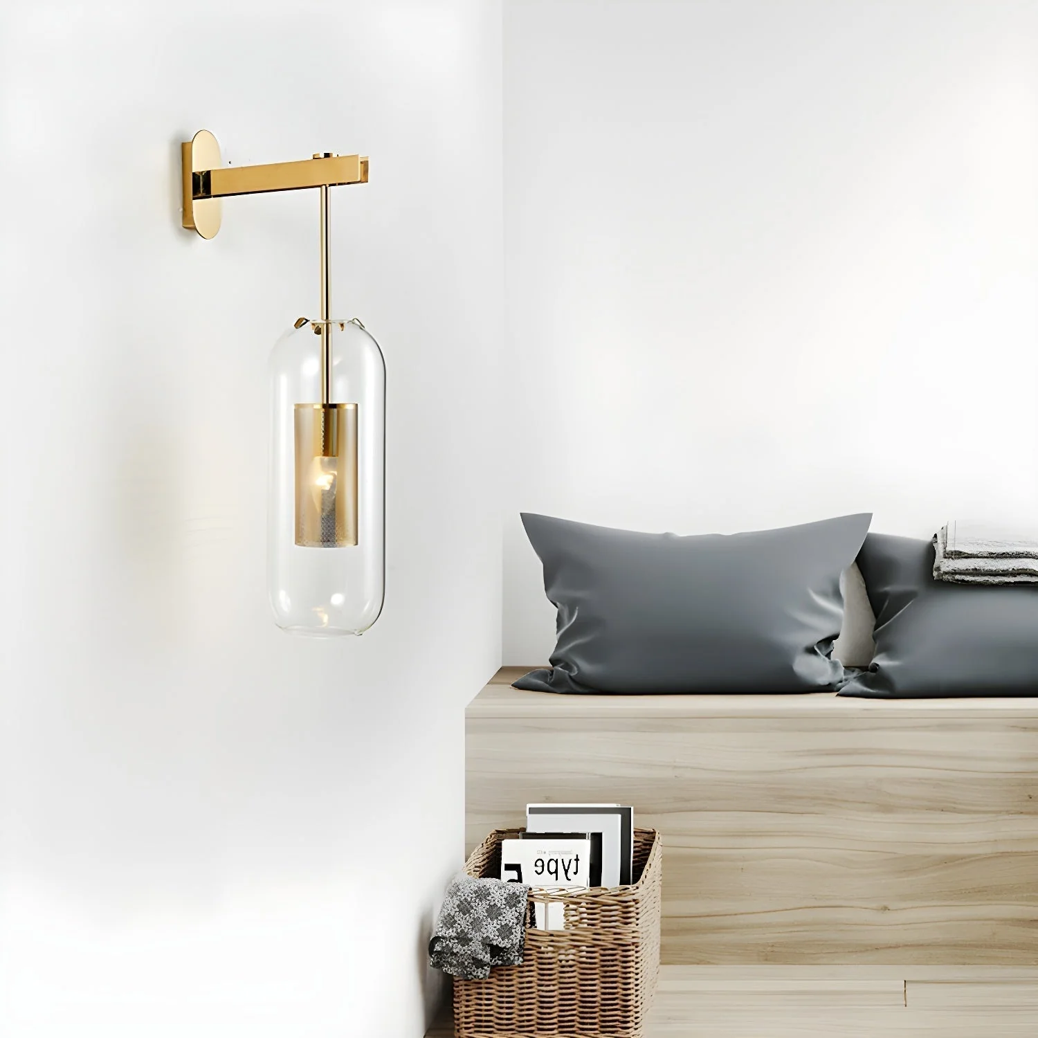 Evan Premium Nordic Art Glass Wall Lamp - Image 31