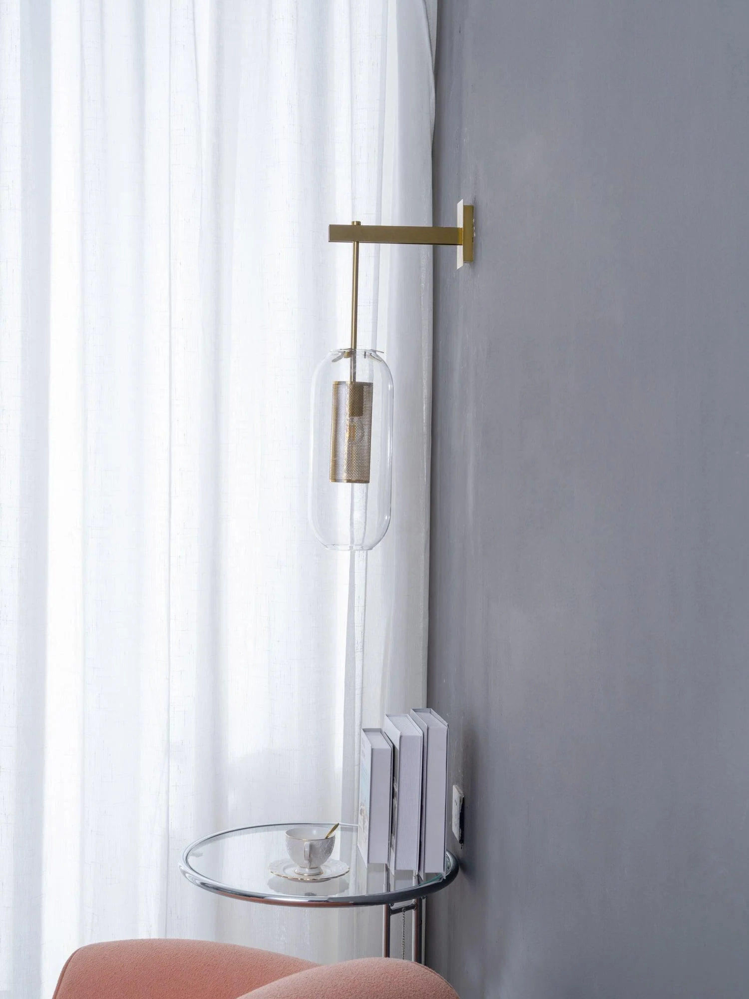 Evan Premium Nordic Art Glass Wall Lamp - Image 49