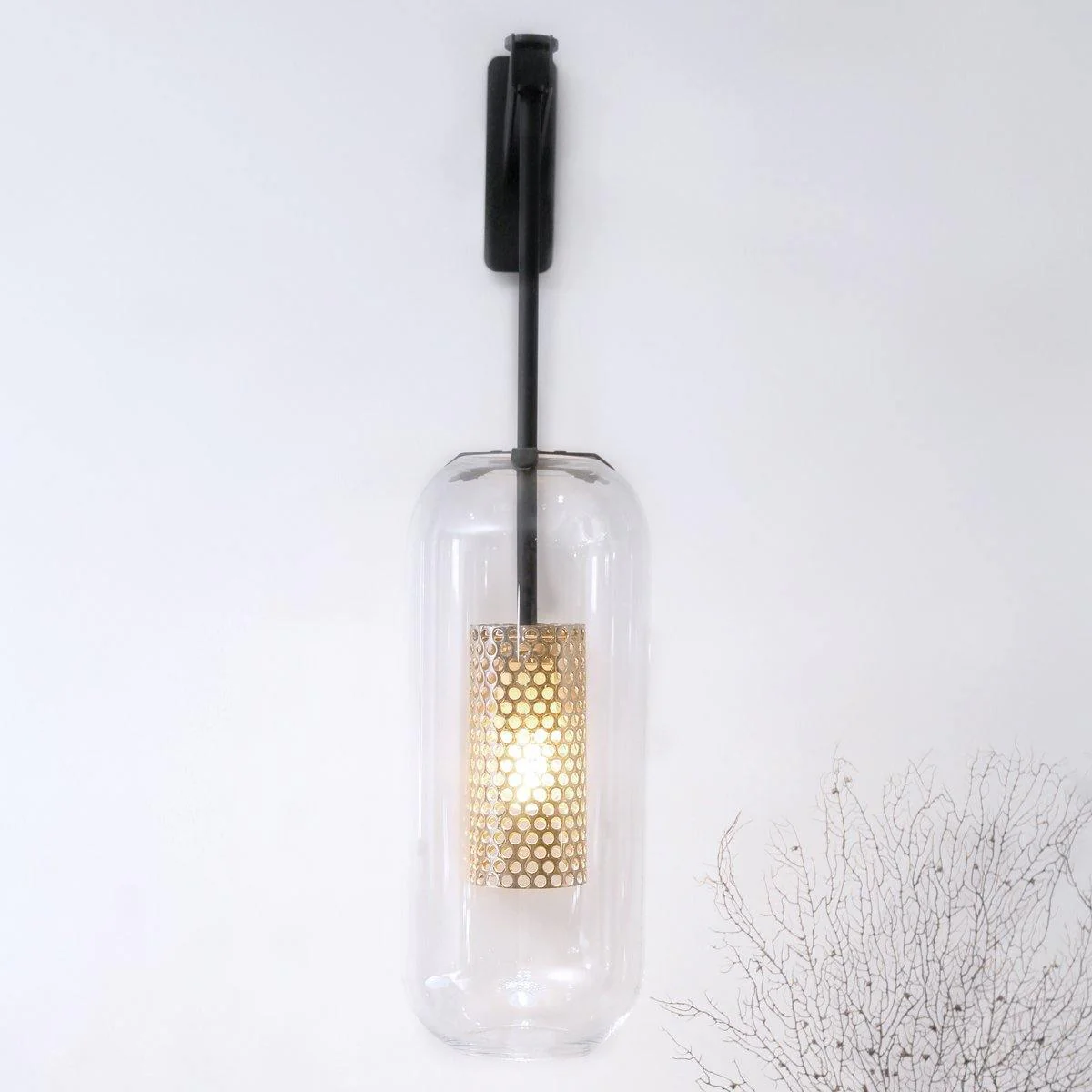 Evan Premium Nordic Art Glass Wall Lamp - Image 8