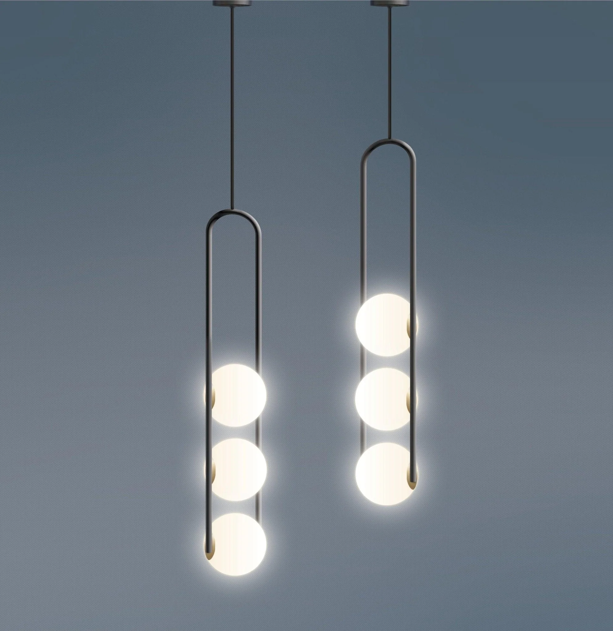 Evelaris Modern Minimalist Nordic Art Glass Pendant Lamp - Image 14