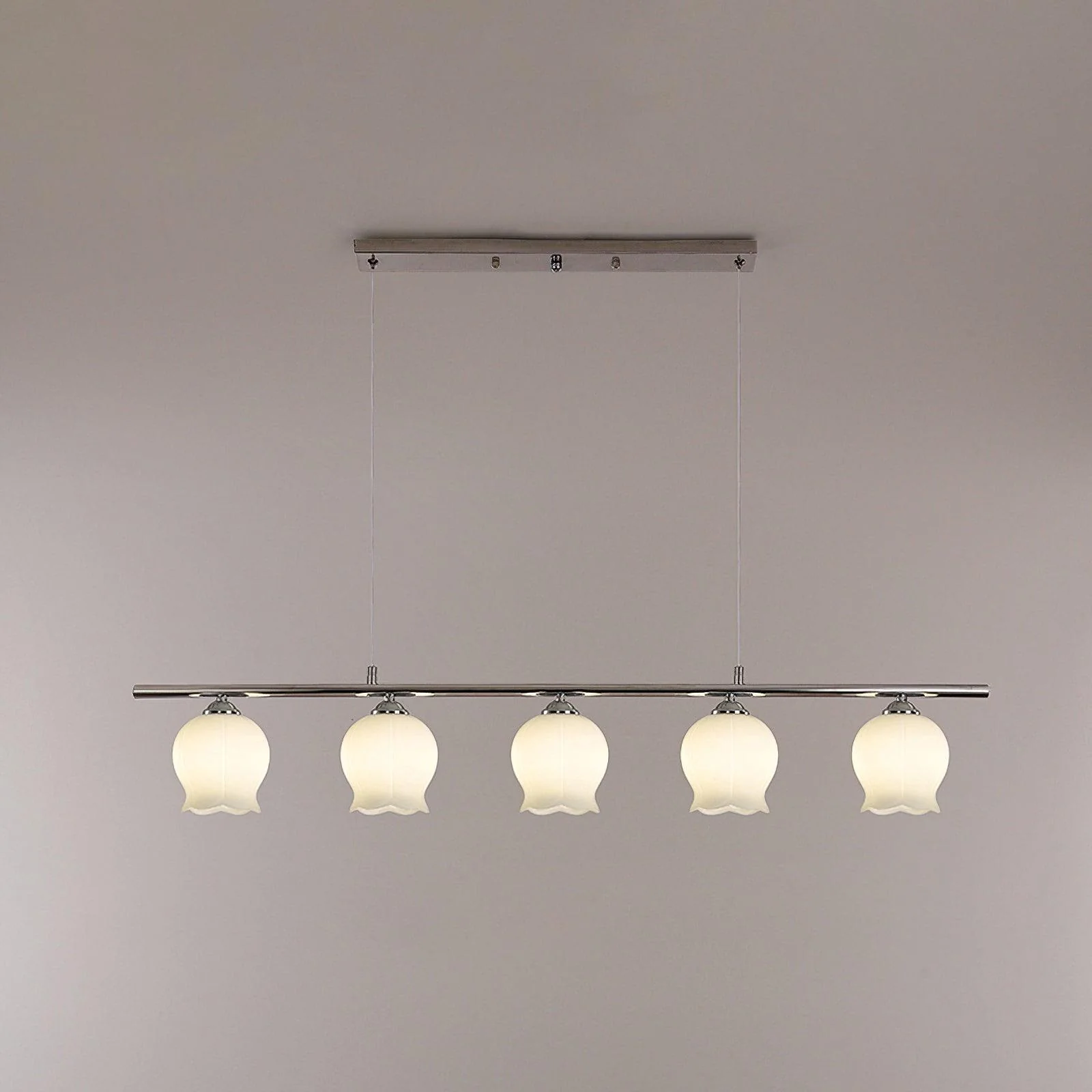 Evenara Modern Minimalist Floral Glass Pendant Lamp - Image 17