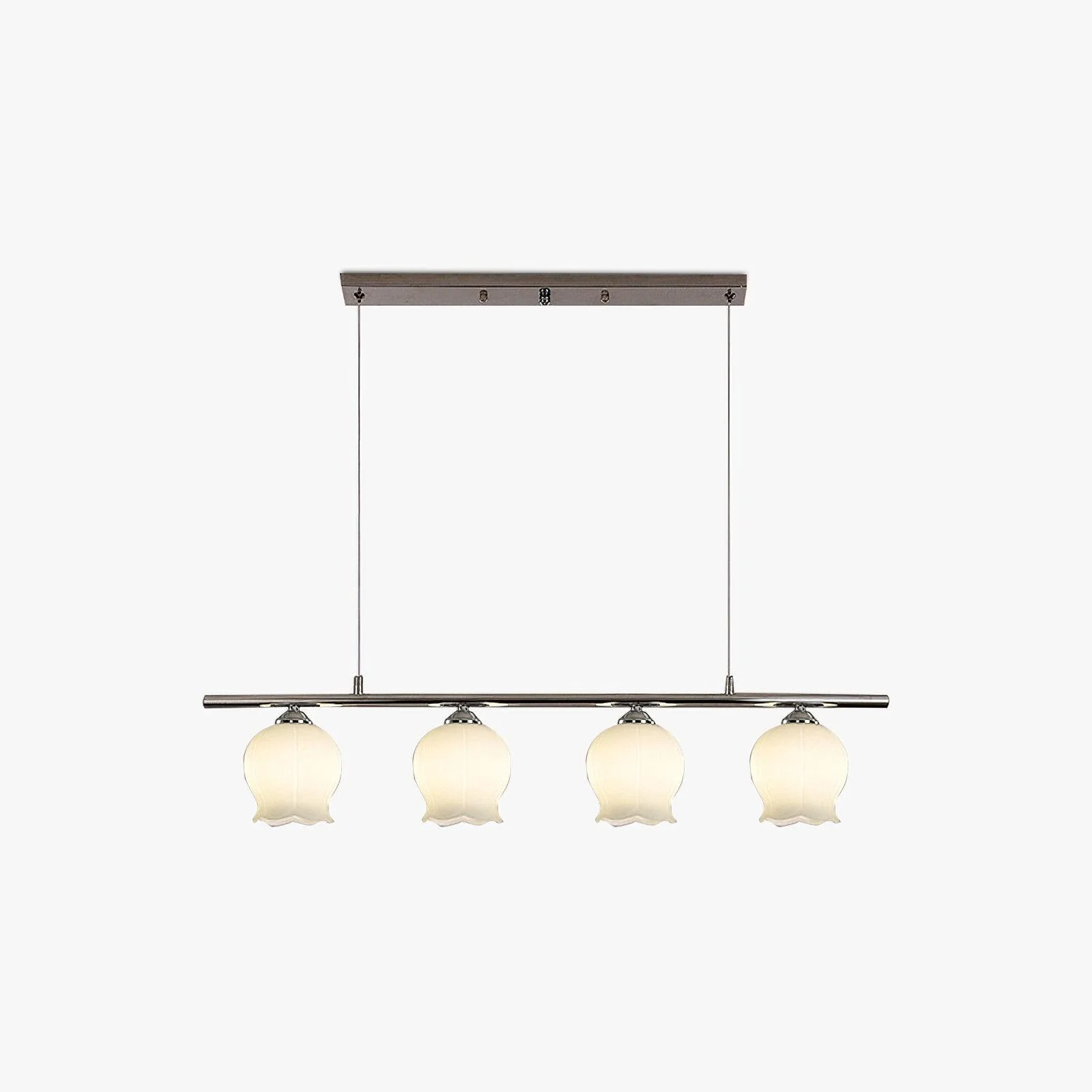 Evenara Modern Minimalist Floral Glass Pendant Lamp - Image 7