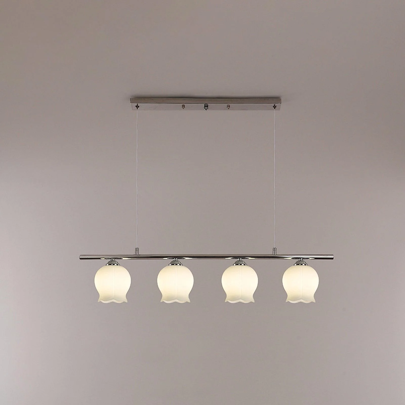 Evenara Modern Minimalist Floral Glass Pendant Lamp - Image 8