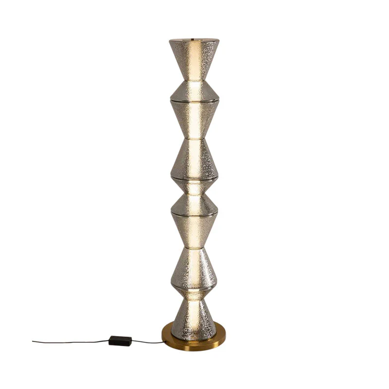 Evette Modern Glass Floor Lamp - Image 17