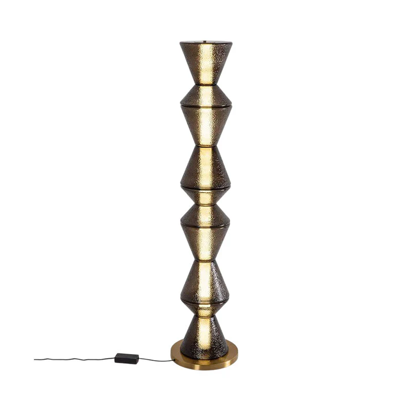 Evette Modern Glass Floor Lamp - Image 18