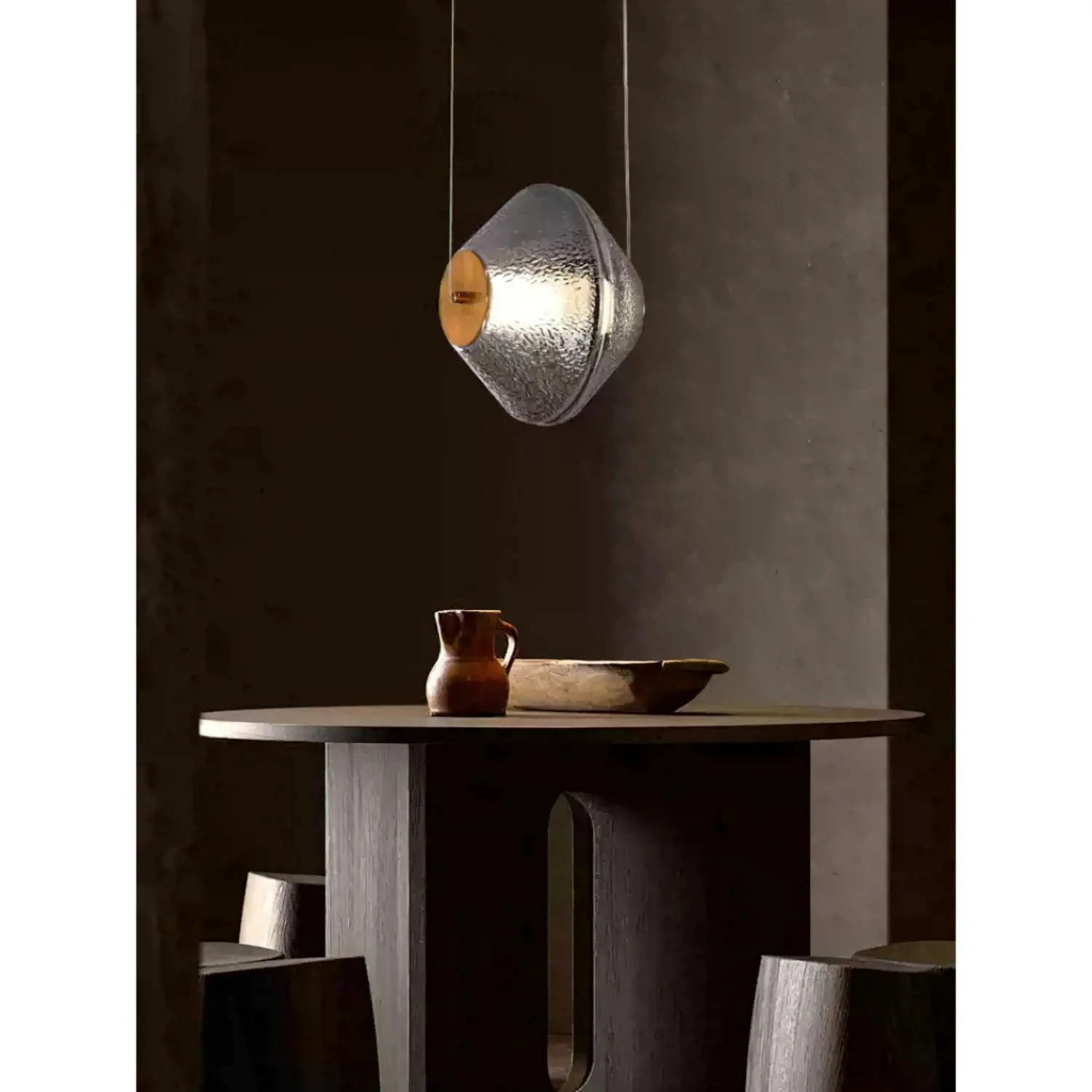 Evette Modern Glass Pendant Light - Image 4