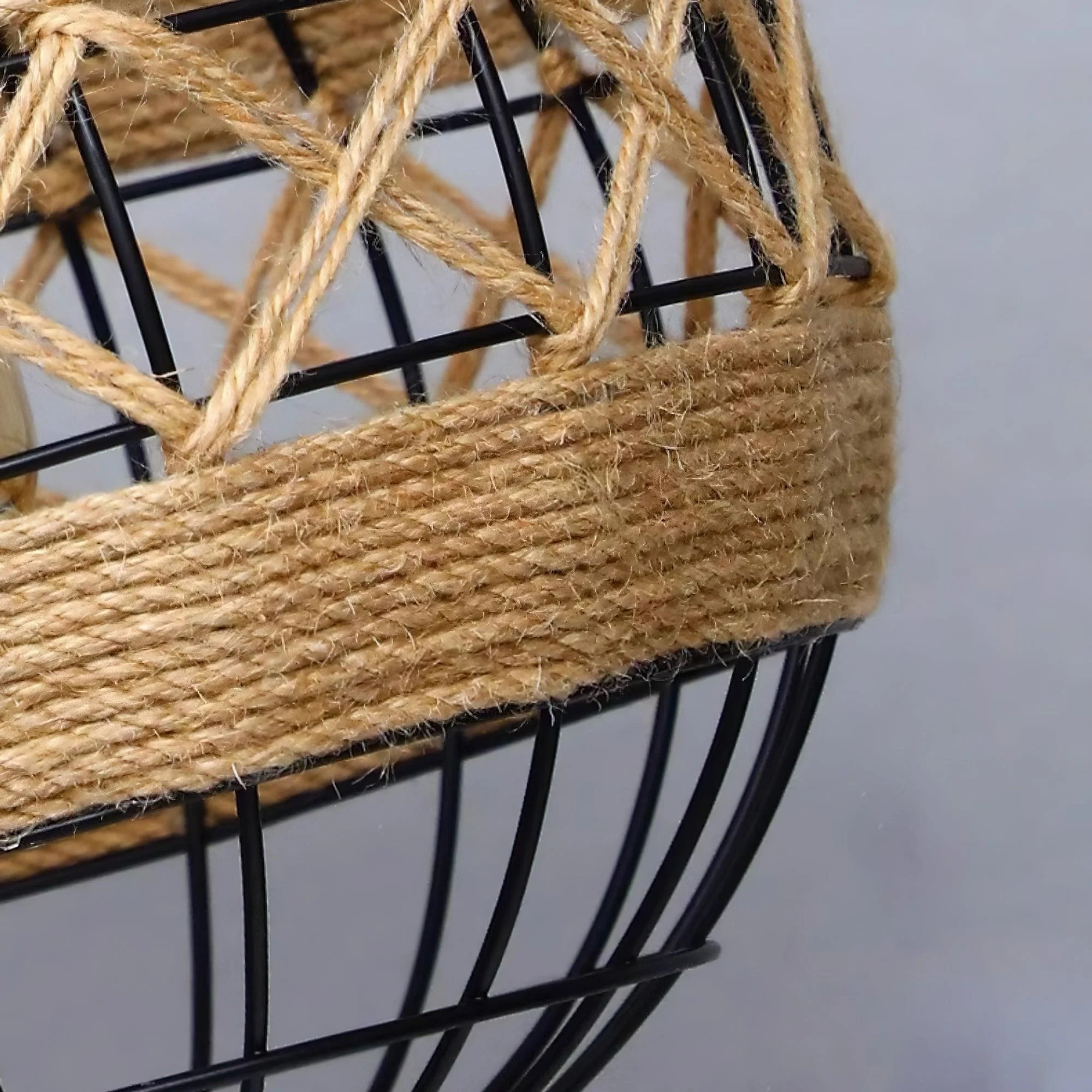 Evliran Retro Hemp Rope Interesting Pendant Light - Image 18