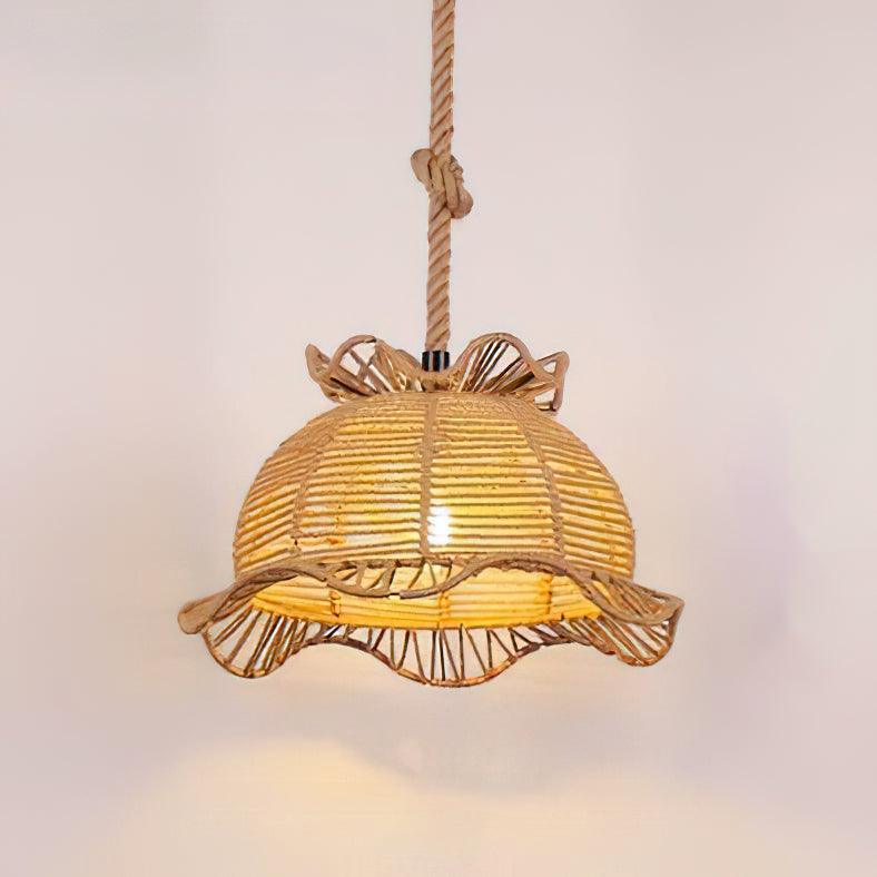 Evliran Retro Hemp Rope Interesting Pendant Light - Image 30