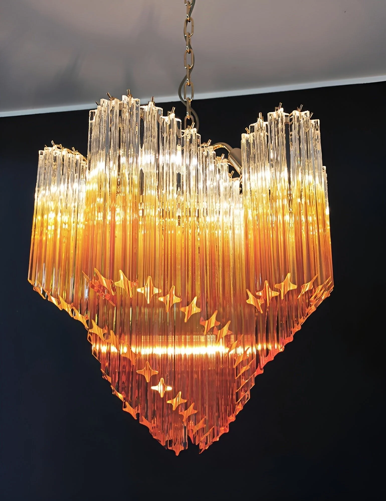Evmararae Gradient Glass Chandelier - Image 13