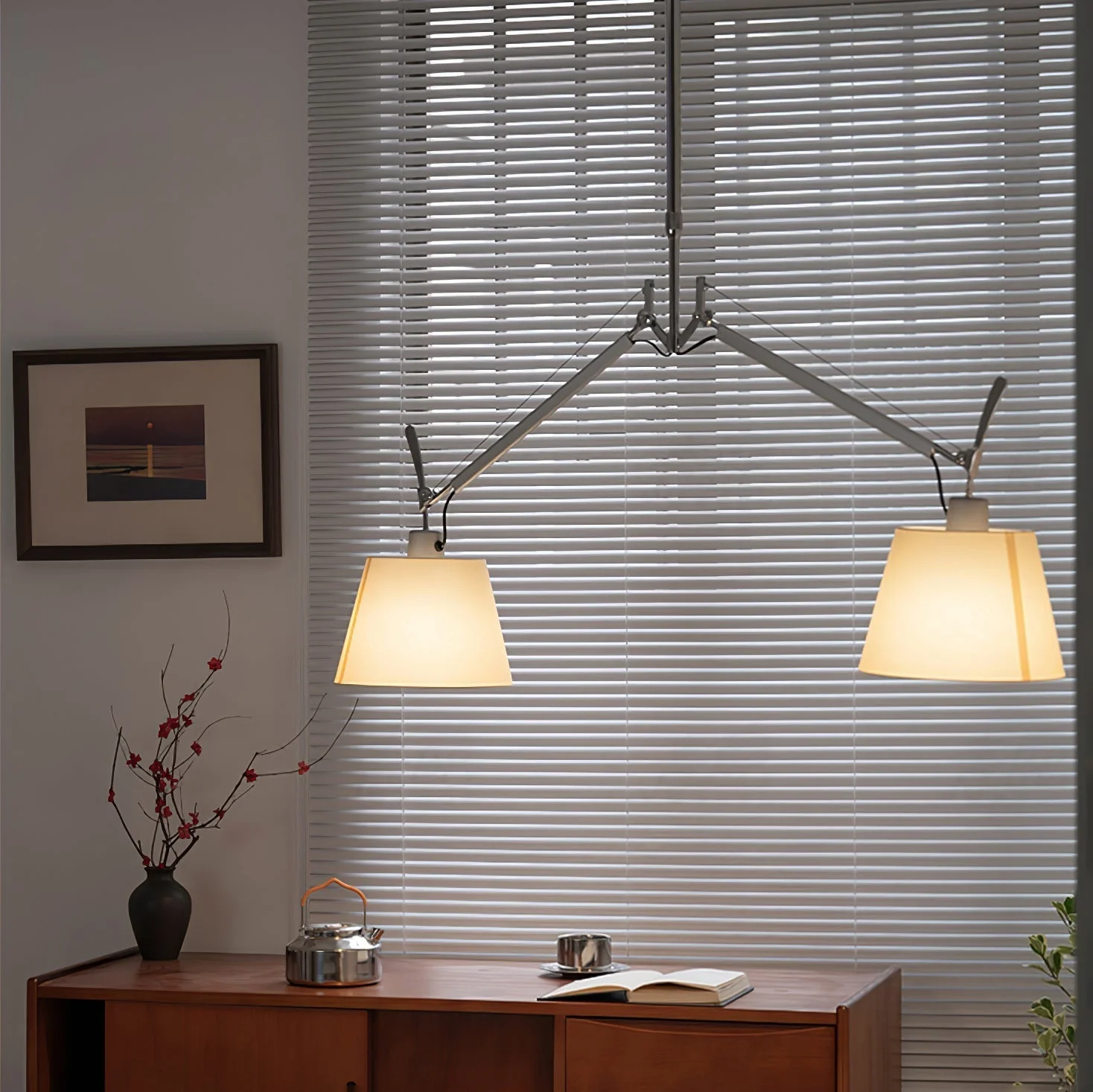Evmirion Premium Elegance Shade Fabric Pendant Lamp - Image 16