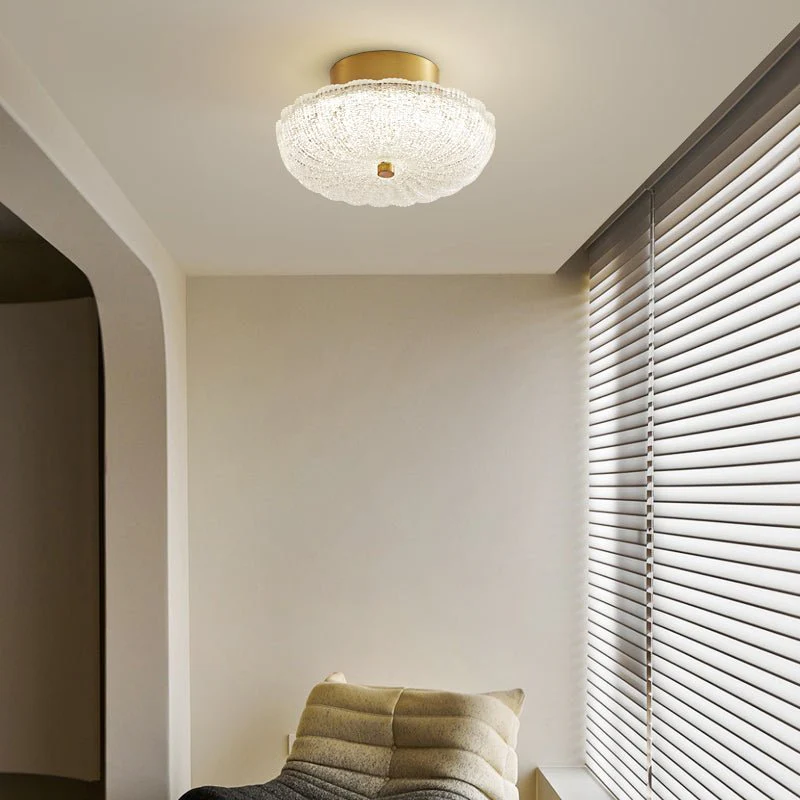 Evraeel Modern Minimalist Starlit Glass Ceiling Light - Image 11