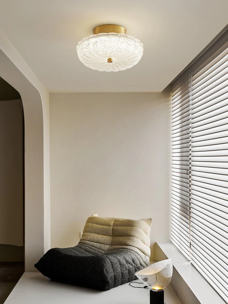 Evraeel Modern Minimalist Starlit Glass Ceiling Light - Image 2
