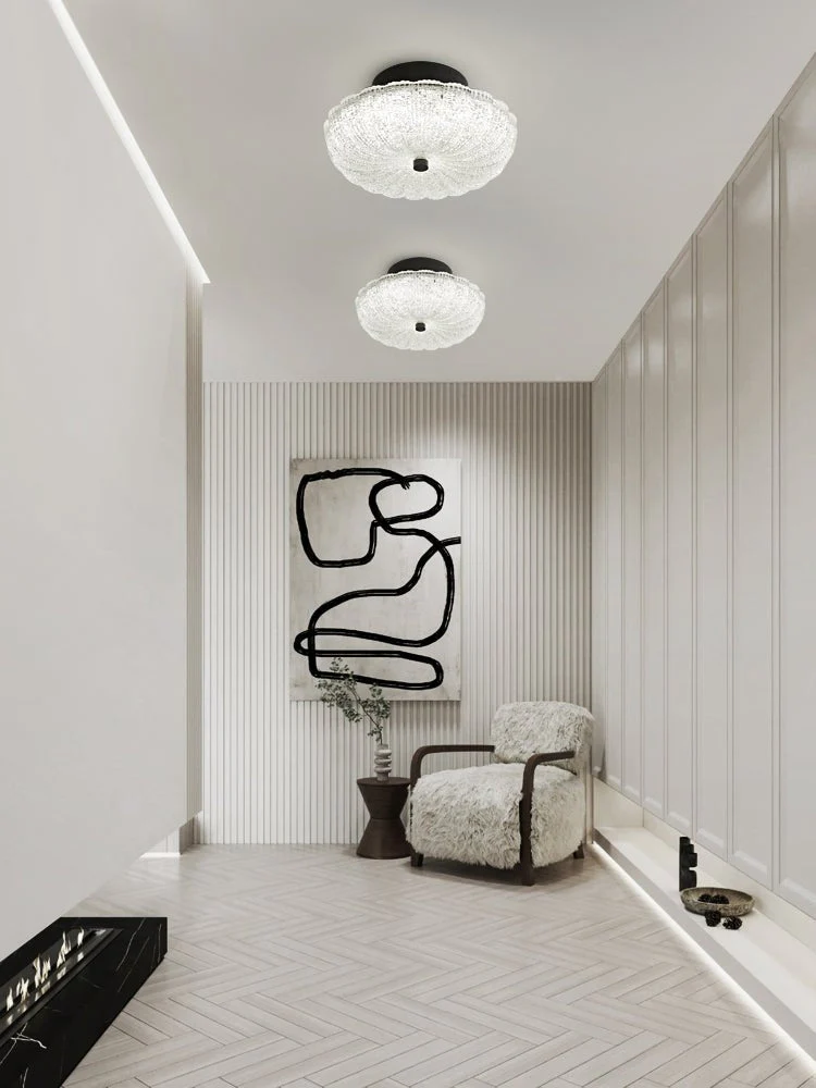 Evraeel Modern Minimalist Starlit Glass Ceiling Light - Image 25