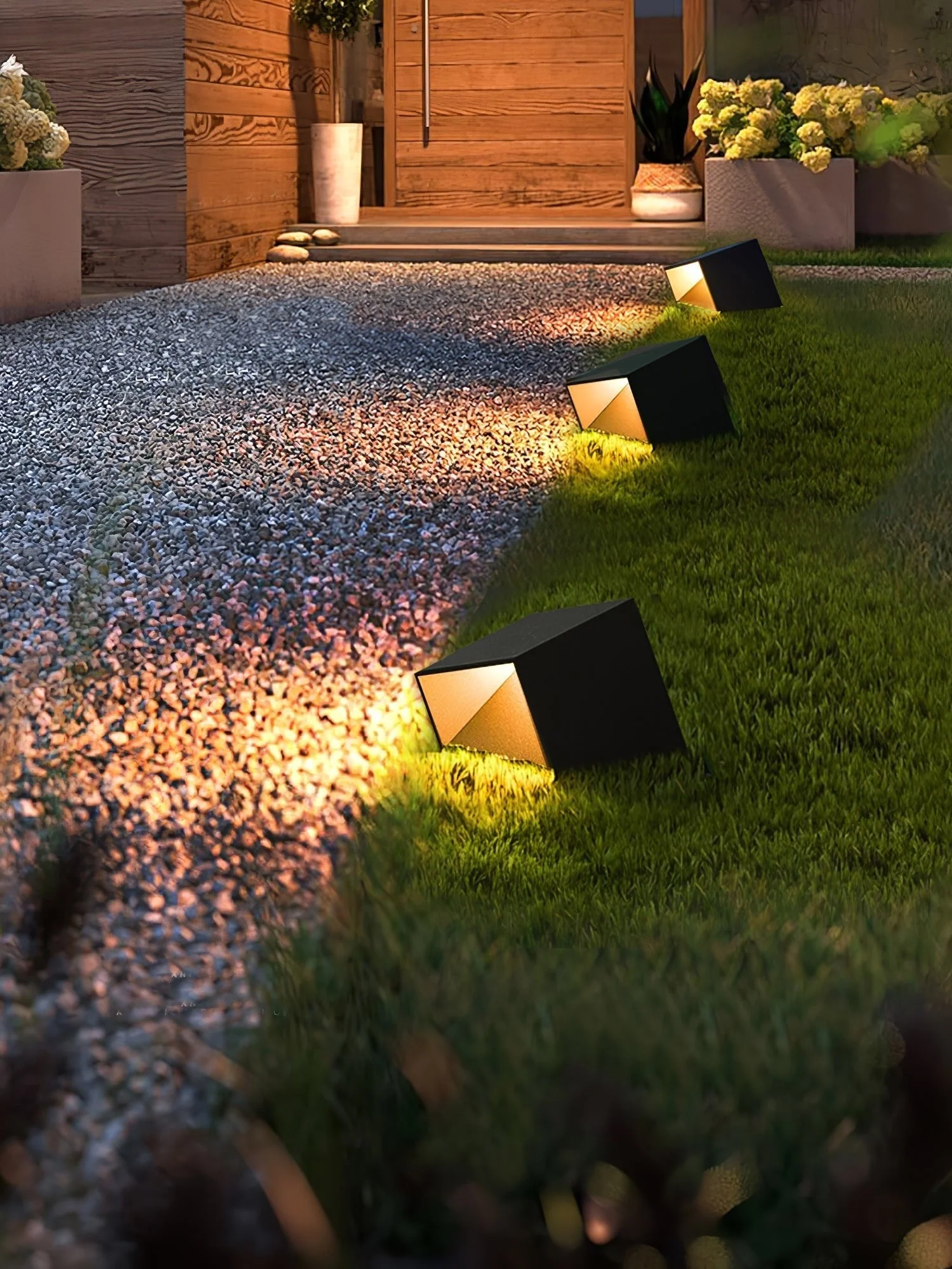 Evsore Unique Cube Garden Solar Outdoor Light - Image 16