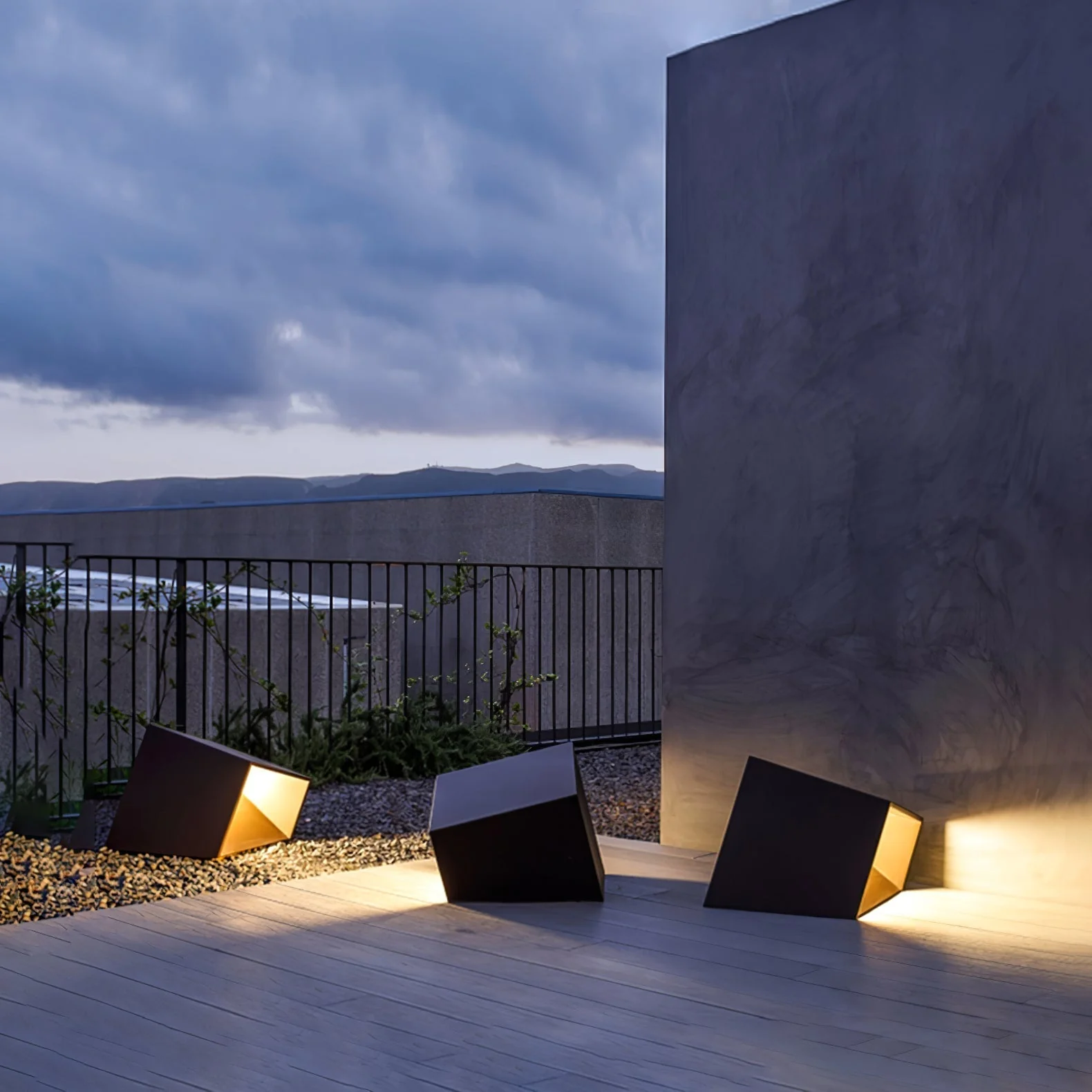 Evsore Unique Cube Garden Solar Outdoor Light - Image 19