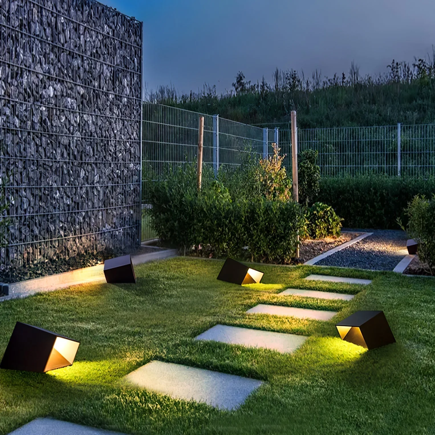 Evsore Unique Cube Garden Solar Outdoor Light - Image 57