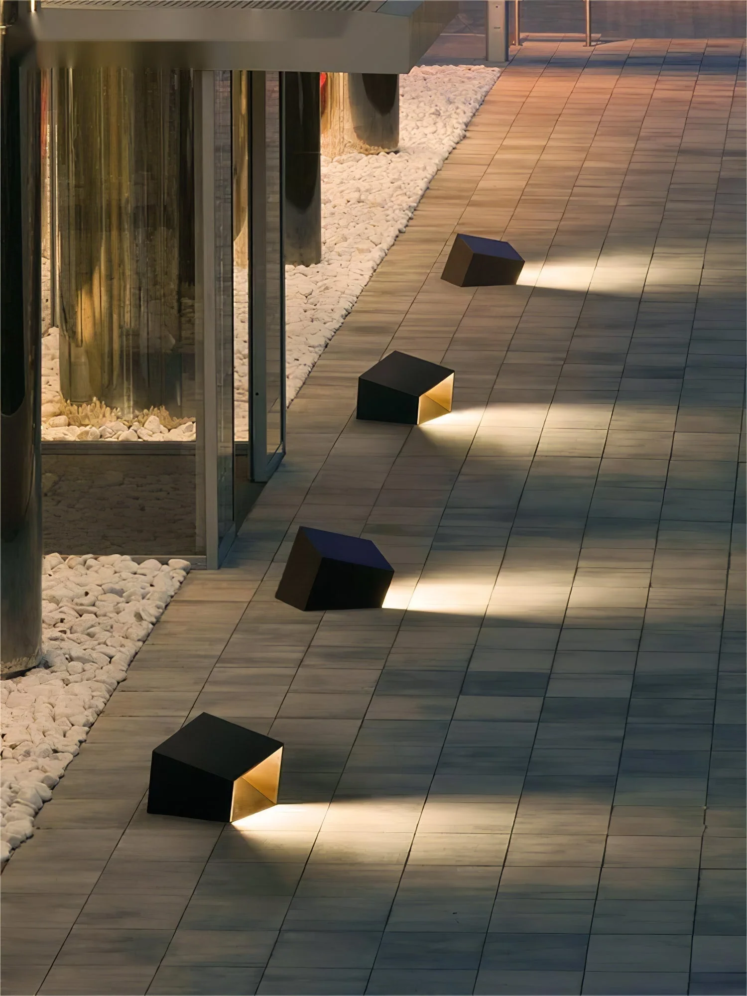 Evsore Unique Cube Garden Solar Outdoor Light - Image 6