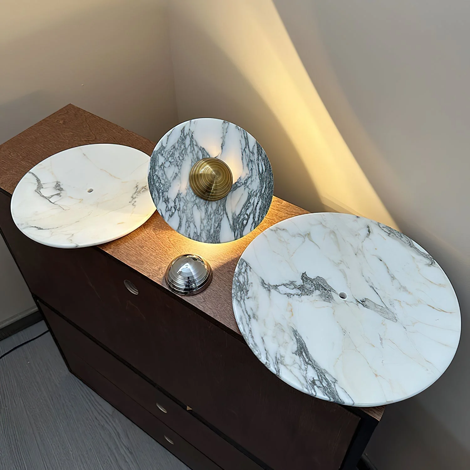 Evthaia Modern Minimalist Marble Wall Lamp - Image 13