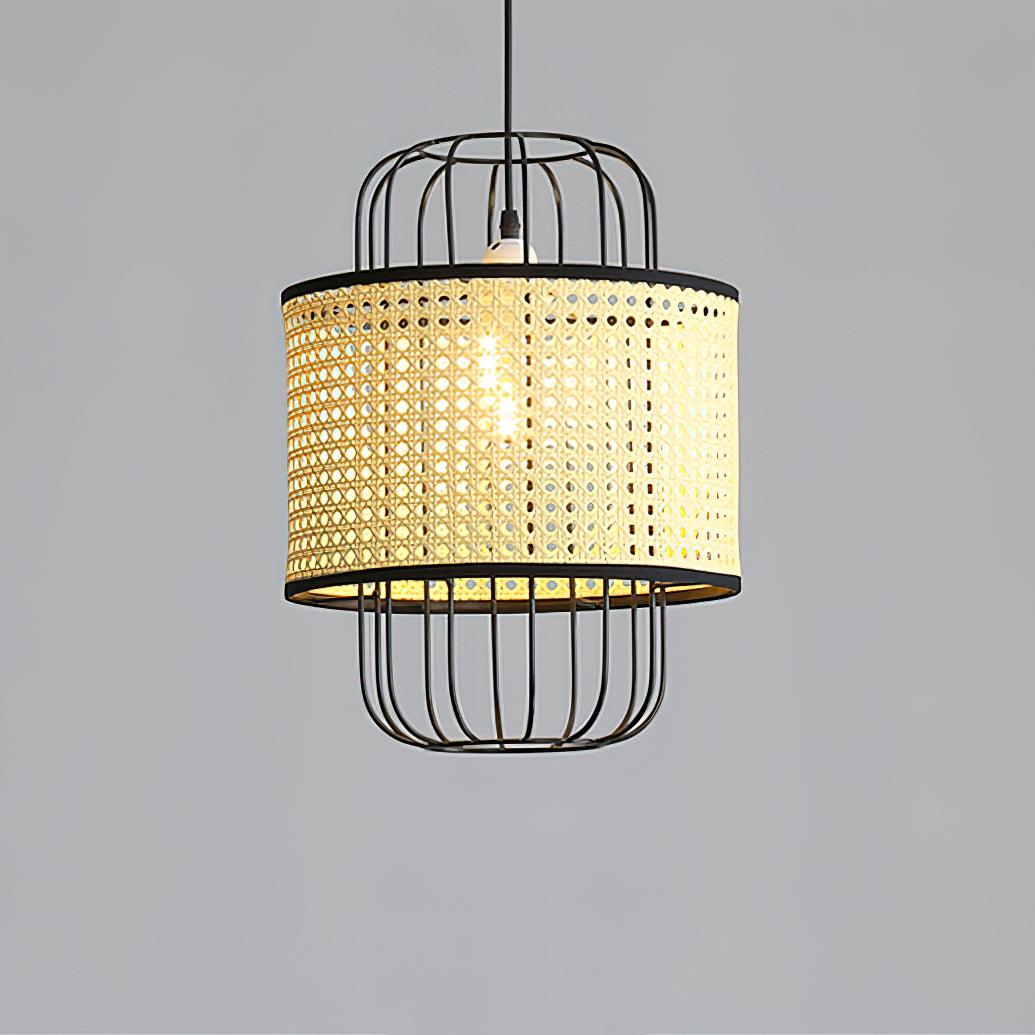Evtheyra Premium Art Rattan Pendant Lamp - Image 5