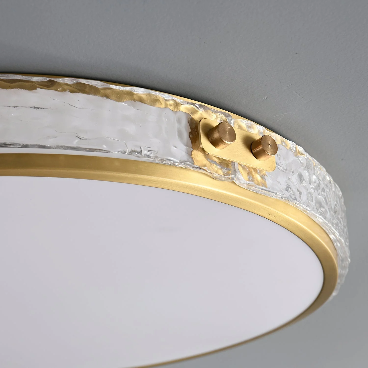 Evvine Modern Minimalist Glass Ceiling Lamp - Image 4