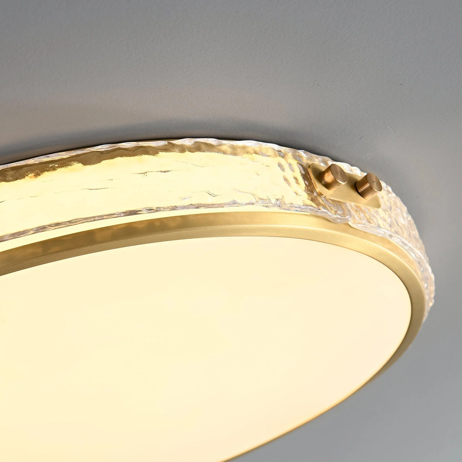 Evvine Modern Minimalist Glass Ceiling Lamp - Image 5