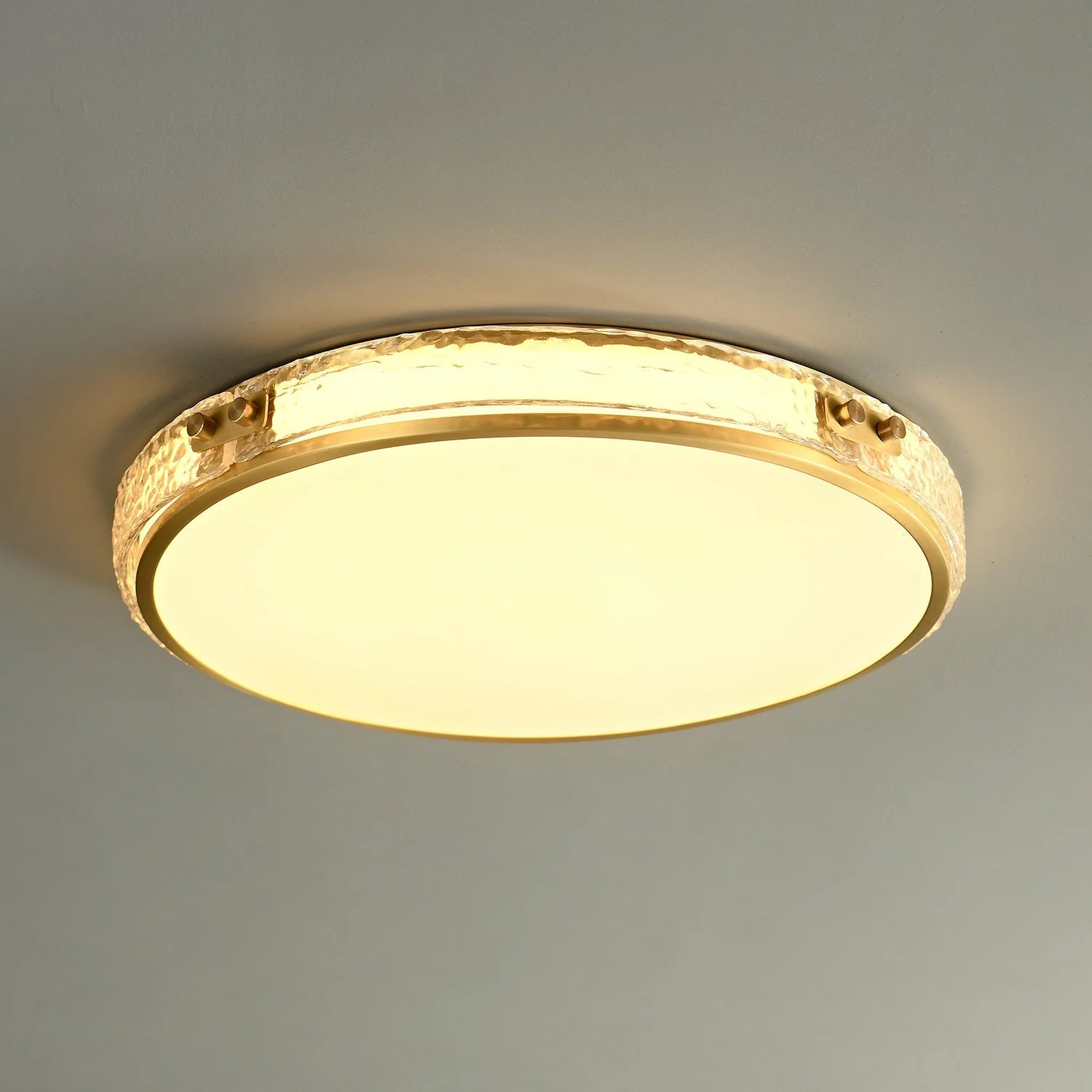 Evvine Modern Minimalist Glass Ceiling Lamp - Image 6