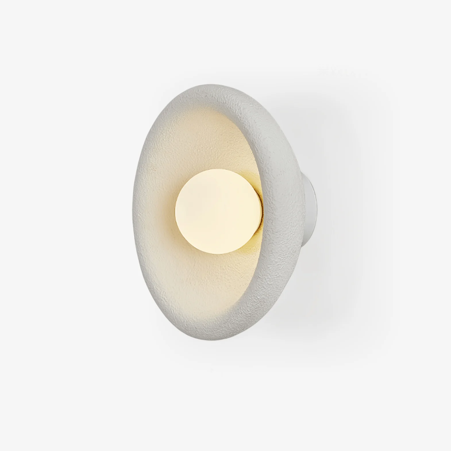 Evvinora Modern Minimalist Halo Glass Wall Light