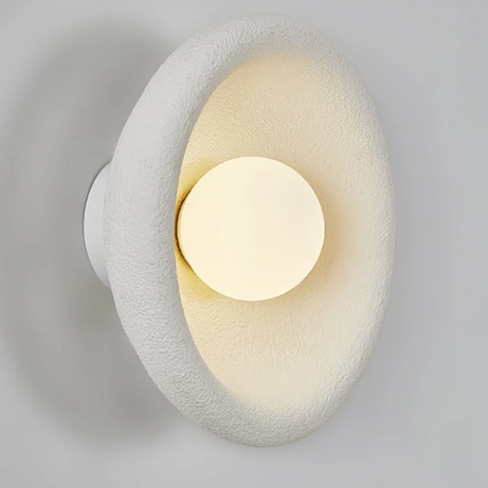 Evvinora Modern Minimalist Halo Glass Wall Light - Image 12