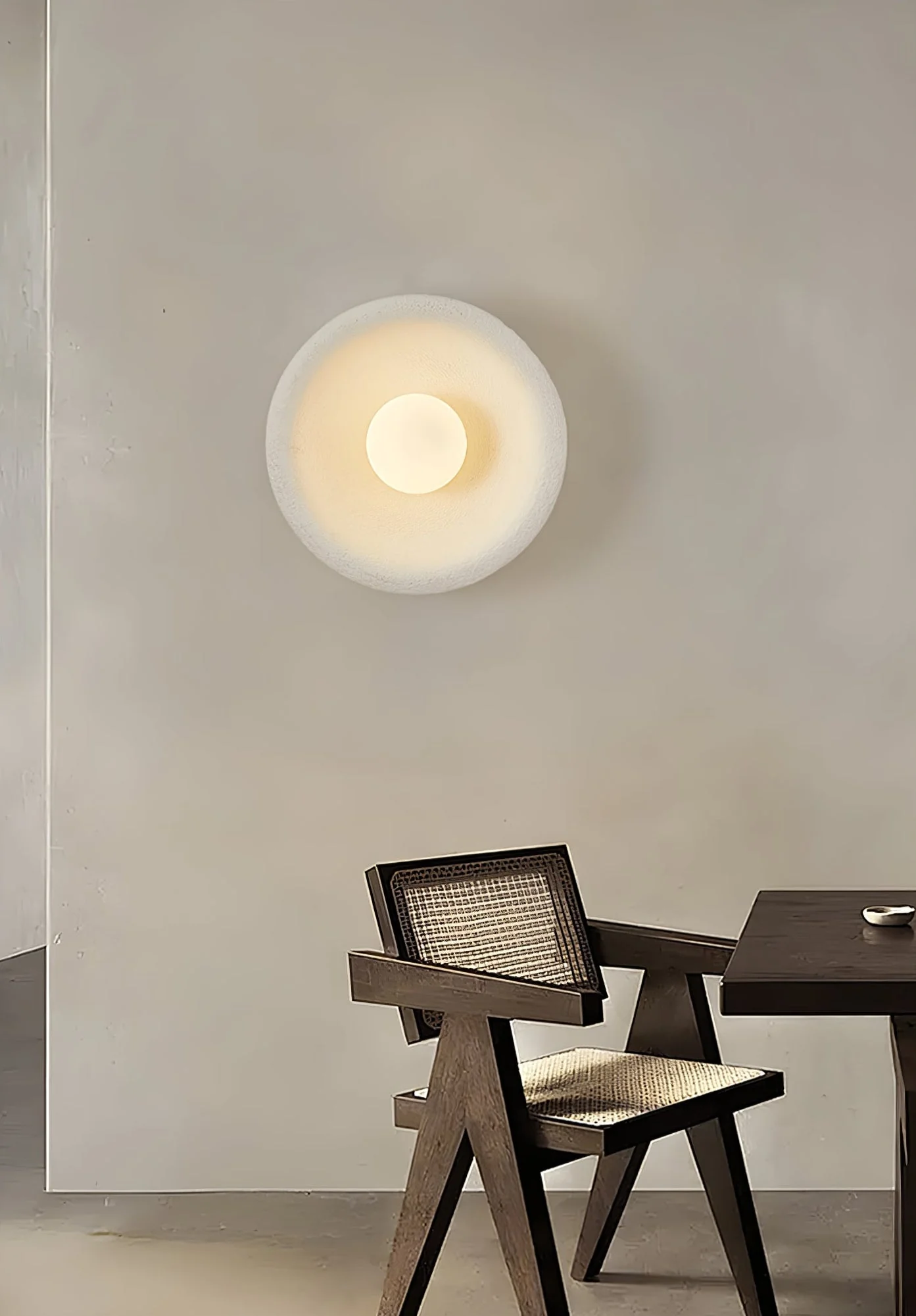 Evvinora Modern Minimalist Halo Glass Wall Light - Image 6