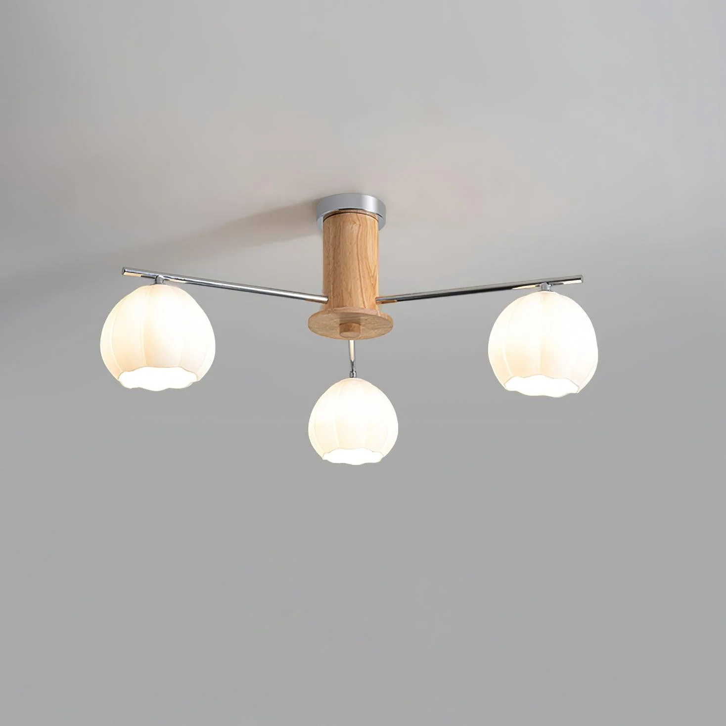 Ezoror Nordic Art Flower Buds Glass Ceiling Lamp - Image 29