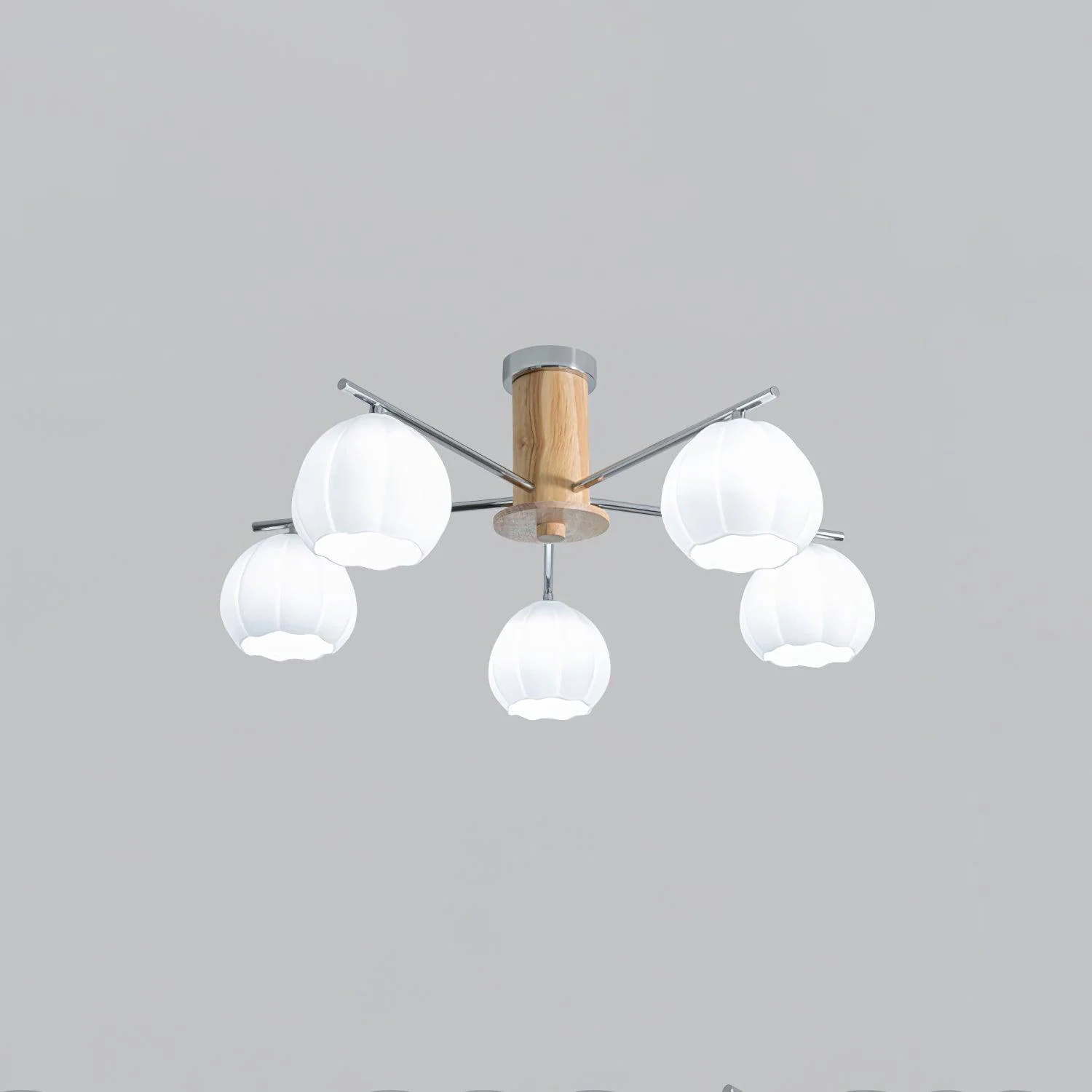 Ezoror Nordic Art Flower Buds Glass Ceiling Lamp - Image 34