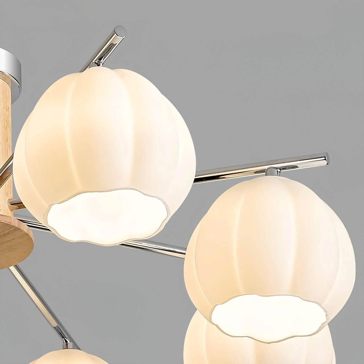 Ezoror Nordic Art Flower Buds Glass Ceiling Lamp - Image 47