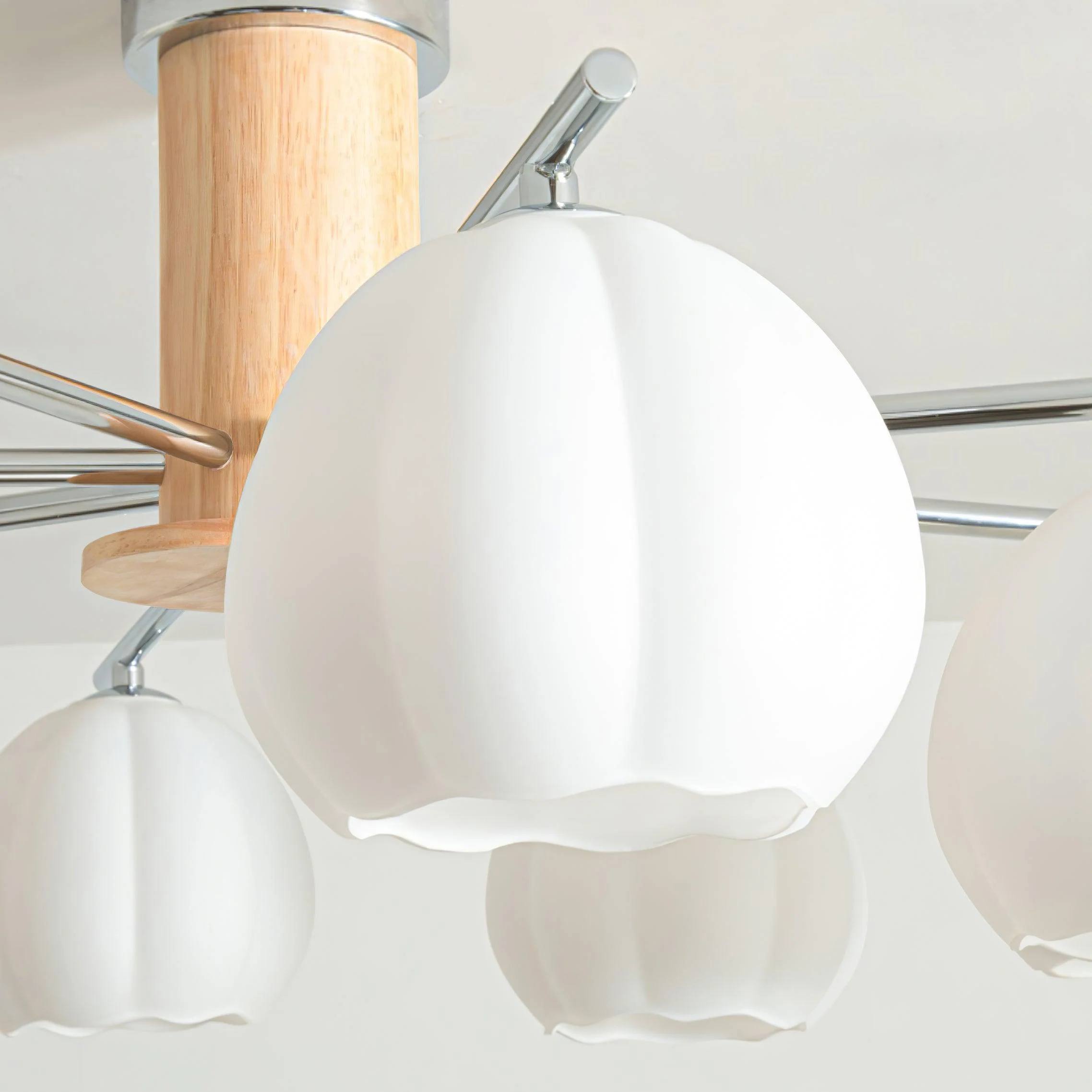 Ezoror Nordic Art Flower Buds Glass Ceiling Lamp - Image 49