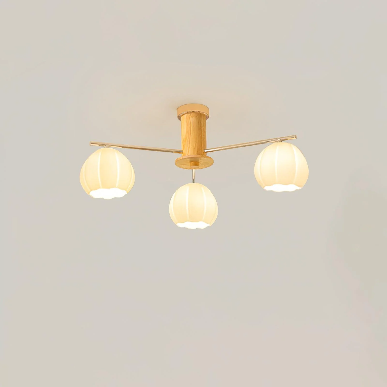 Ezoror Nordic Art Flower Buds Glass Ceiling Lamp - Image 57