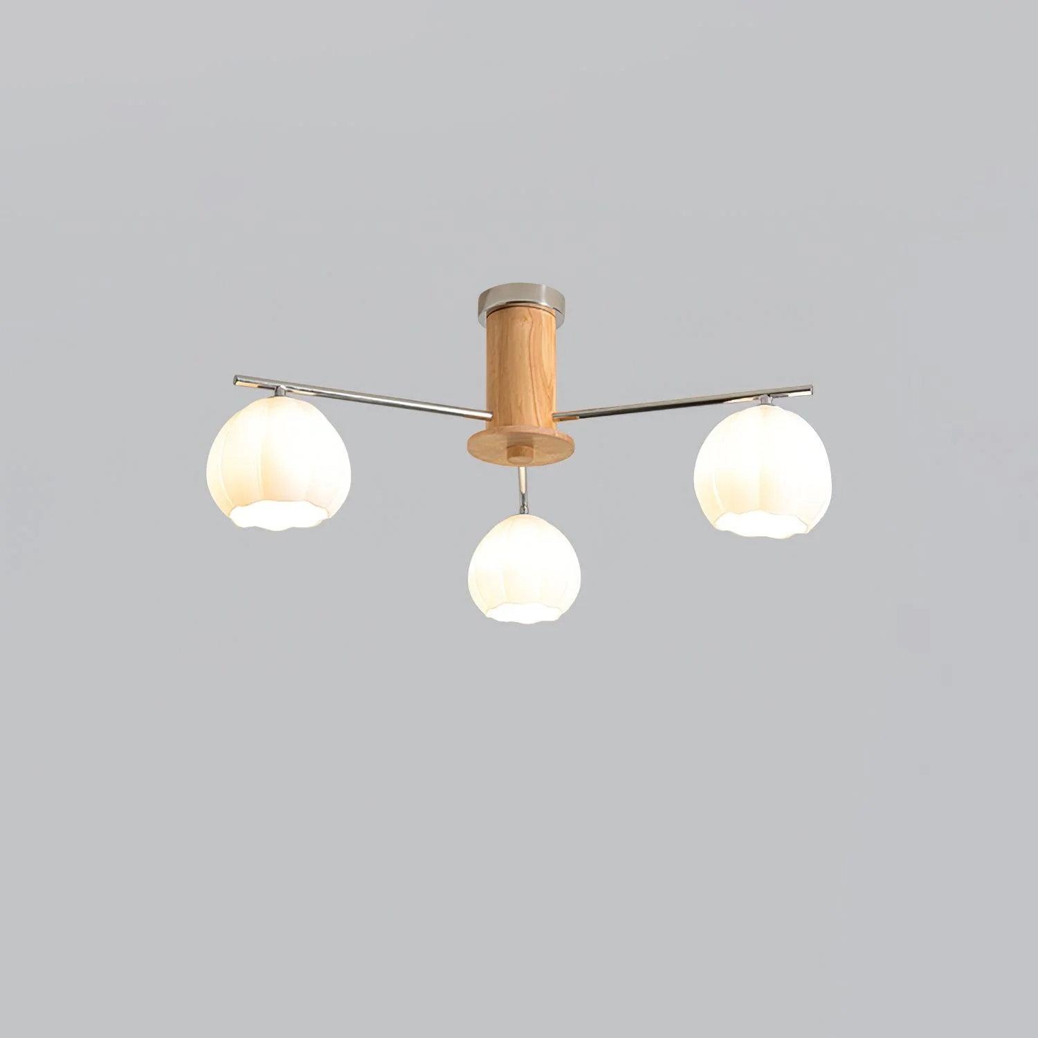 Ezoror Nordic Art Flower Buds Glass Ceiling Lamp - Image 58