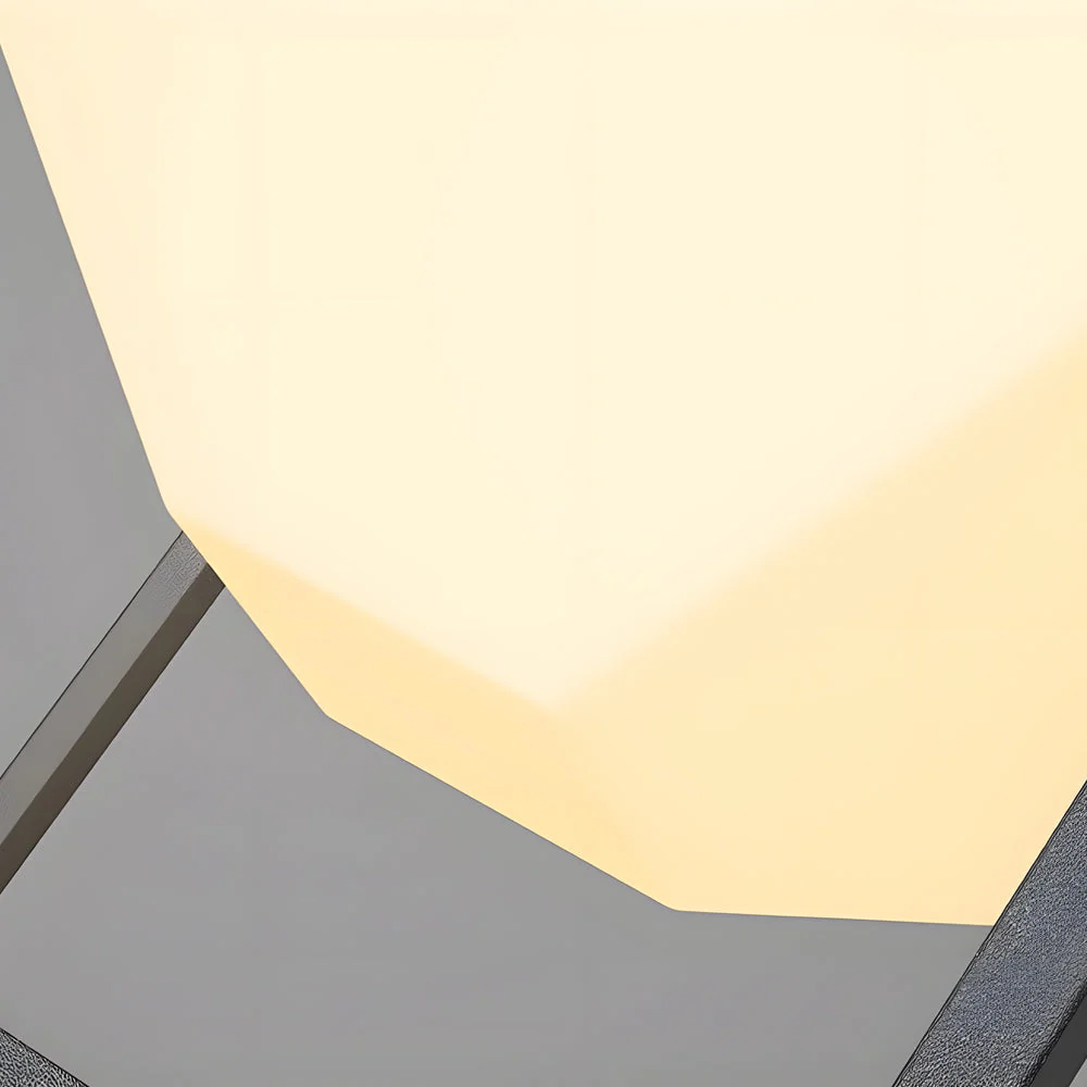 Ezran Square Stainless Steel Outdoor Pillar Light - Image 6