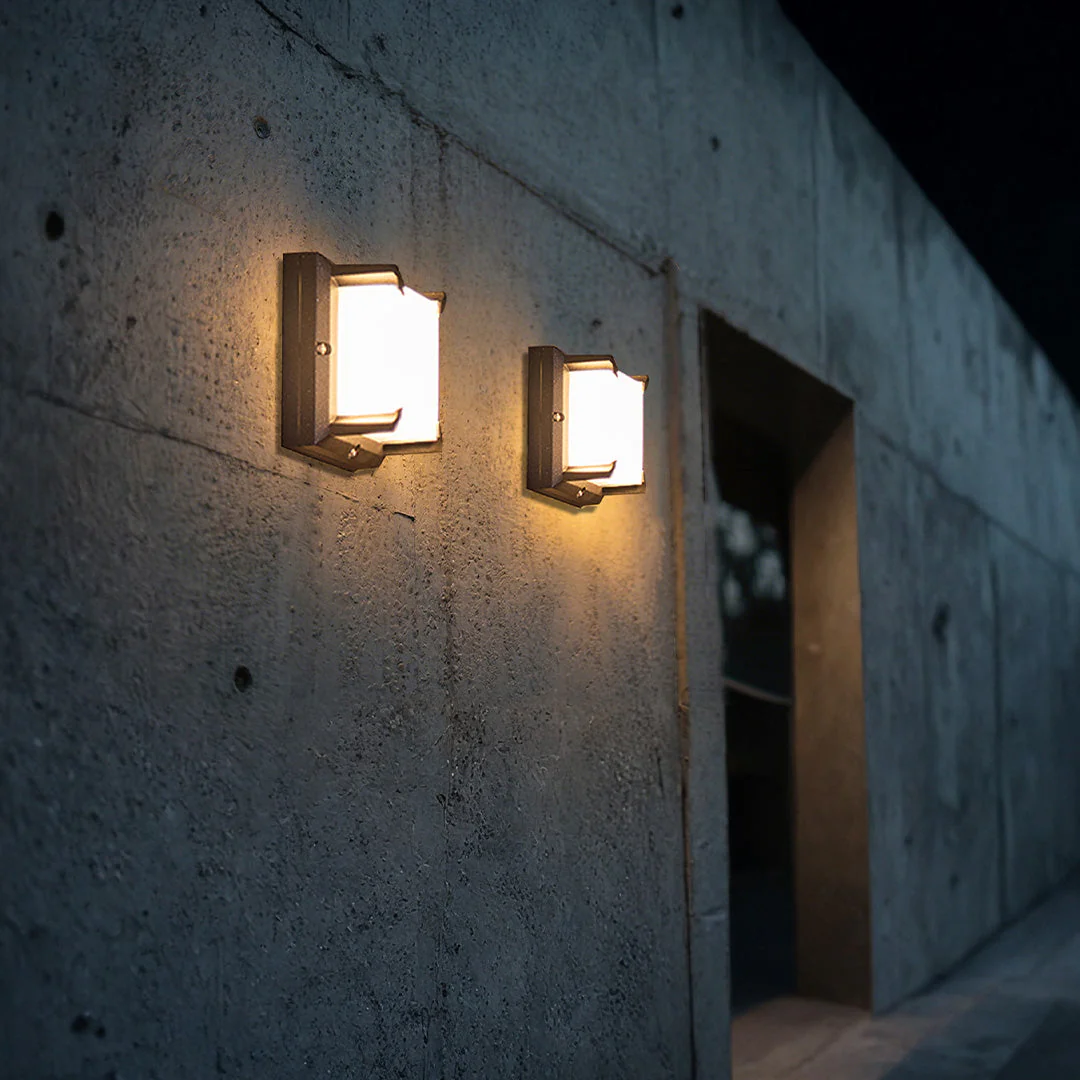Faith Die-cast Modern Outdoor Wall Light - Image 10