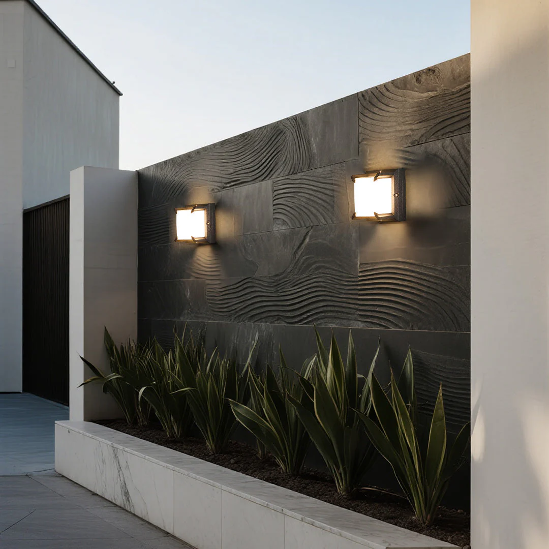 Faith Die-cast Modern Outdoor Wall Light - Image 12
