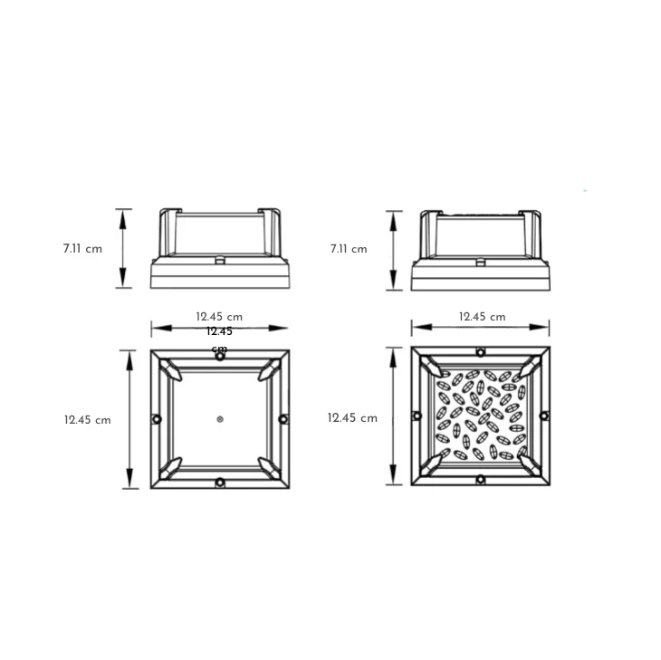 Faith Die-cast Modern Outdoor Wall Light - Image 6