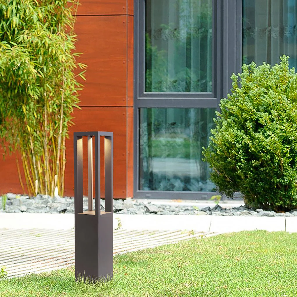 Falkner Square Landscape LED Stainless Steel Outdoor Lawn Light - Image 4